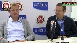 SVWW Pressekonferenz vor Heidenheim SV Wehen Wiesbaden [upl. by Stacy142]