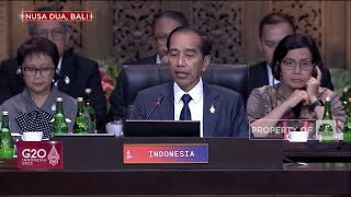 Presiden Jokowi Resmi Buka KTT G20 di Bali [upl. by Nager]