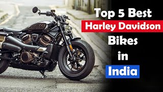 Best Harley Davidson Bikes in India 2024 [upl. by Yenffit838]