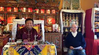 Live QampA Session with Lama Choedak Rinpoche In Memoriam Peter Leney [upl. by Soisinoid378]