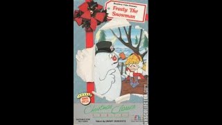 Frosty The Snowman Full 1989 International Video Entertainment VHS [upl. by Enitsrik]