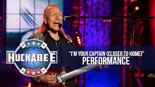 MARK FARNER Performs LIVE Im Your Captain Closer to Home  Huckabees Jukebox [upl. by Eirrek]