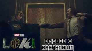 Loki Episode 3 Breakdown  4th Wall Break [upl. by Olegnad]