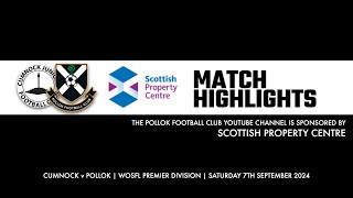 Cumnock v Pollok  7th September 2024 [upl. by Ylyl]