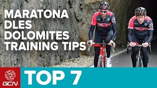 7 Essential Training Tips For The Maratona Dles Dolomites Cycling Sportive [upl. by Hanaj381]