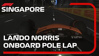 Lando Norris Pole Lap  2024 Singapore Grand Prix  assettocorsa [upl. by Mark]