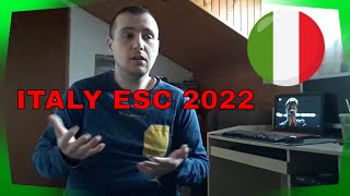 Italy Eurovision 2022 🇮🇹 Mahmood amp Blanco cantano  Brividi REACTION [upl. by Drummond323]