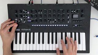 Korg Minilogue XD Ambient  Wither [upl. by Fanny]