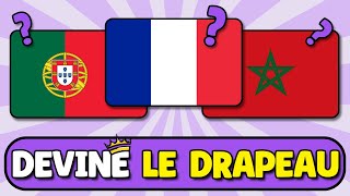 Devine le PAYS grâce a son DRAPEAU 🌍🚩 l Facile à Impossible l QUIZ DRAPEAUX [upl. by Quartis279]