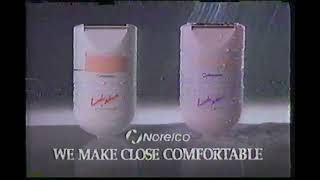 Norelco Womens Electric Shaver Commercial  December 16 1993 [upl. by Boleslaw]