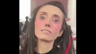 Eugenia Cooney Says Jeffree Star Cosmetics Setting Powders Are The Best  TikTok October 2 2024 [upl. by Byram560]