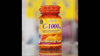 Vitamin C with Citrus Bioflavonoi Rose Hips 1000 mg Acorbic 30 [upl. by Sinnod]