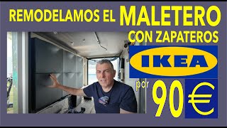 REORGANIZACIÓN Y REMODELACIÓN DEL MALETERO DE LA AUTOCARAVANA [upl. by Ilak]