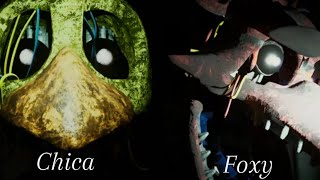 Chica  Foxy  RAGE AND PAIN  TJOC FN [upl. by Rodl]