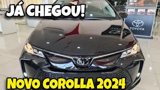 LANÇAMENTO NOVO TOYOTA COROLLA 2024 E PREÇO [upl. by Meehahs116]