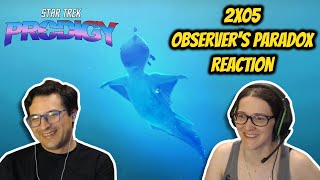 Star Trek Prodigy  2x05 Observers Paradox Reaction [upl. by Jacki]