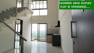 HIGH RISE 2BHK DUPLEX APARTMENT FOR SALE AT GERA ADARA IN HINJEWADI PHASE 2 PUNE  919322124256 [upl. by Fakieh]