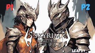 Skyrim Reborn Together  With Friends Pt3 [upl. by Neeneg]