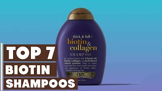 7 Best Biotin Shampoos for Hair Regrowth and Thicker Strands [upl. by Betthel]