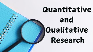 Quantitative and Qualitative Research Methods  Research Aptitude [upl. by Barfuss]