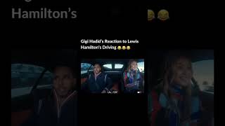 Gigi Hadid went crazy when Lewis Hamilton took driving seat🔥 car gigihadid lewishamilton money [upl. by Enautna]