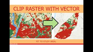 How to Clip Raster data TIF with a Polygon shapefile in ArcGIS [upl. by Nnep]