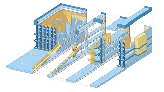 Cutaway Architectural Drawings  Rhino 7 [upl. by Ttihw]