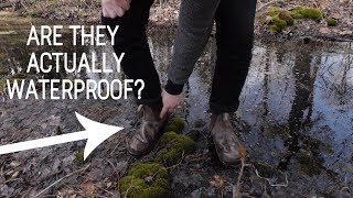 Are Blundstone Boots Worth the Hype Review  Waterproof Test [upl. by Wobniar]