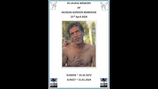 Funeral Service for Jackson Gordon Mamoose [upl. by Meyer639]