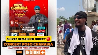 Spot SUIVEZ INSTANTDemain en Direct🔴 CONCERT Pozo Charabia MÉMORIAL PIERRE SAVORGNAN DE BRAZZA [upl. by Kcirredal98]