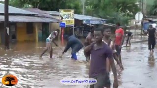 La ville dAtakpamé engloutie par les eaux de pluie  où sont Georges Aïdam et ses amis du RPTUNIR [upl. by Nilad]