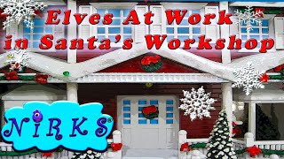 Elves at Work In Santas Workshop For Kids  quotIn A Snow Globequot by In A World Music Kids The Nirks™ [upl. by Cynthla8]