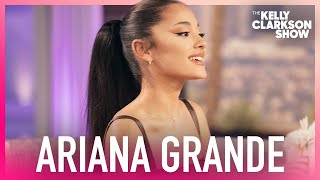 Ariana Grande Reveals Kelly Clarkson Is Her Favorite Collab Of All Time [upl. by Aninaj]