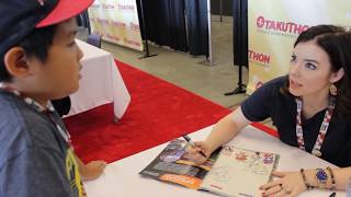 Cherami Leigh Autograph Otakuthon 2017 [upl. by Nrubloc]