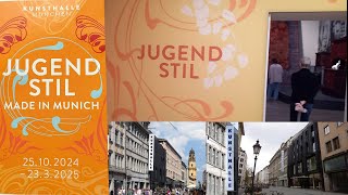 Die Ausstellung „Jugendstil Made in Munich“ Foto [upl. by Nylirahs]