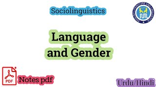 Language and Gender  Language and Gender in sociolinguistics [upl. by Isiahi]