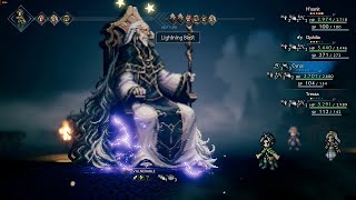 Octopath Traveler  Divine Sorcerer Dreisang underleveled strategy [upl. by Guyer]