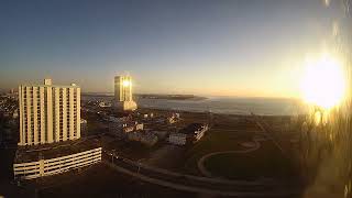 Todays 10202024 Atlantic City Sunrise from Absecon Lighthouse [upl. by Anirtap]