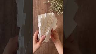 Book binding tutorial using wooden sticks Reuse old sketchbook pages bookbinding [upl. by Messere22]