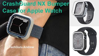 RHINOSHIELD CrashGuard NX Apple Watch Case series 7 [upl. by Chabot654]