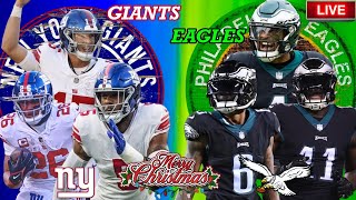 🏈 Giants VS Eagles  ULTIMATE Live Stream Reaction 🎄 Merry Christmas And Happy Holidays [upl. by Whitaker799]