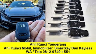 WATelp 081297491551 Duplikat Keyless Mobil Panggilan Tangerang Ahli Kunci Immobilizer Dan Smartkey [upl. by Nitsu]