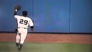 Gerald Williams Saves Dwight Goodens No Hitter Robbing ARod [upl. by Cami]