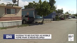 Dozens to be evicted as mobile home park is redeveloped [upl. by Nollahp]