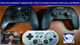 8bitdo SN30 Pro vs PowerA Wired Controller for Xbox One vs Matricom Gpad XYBA GameSir [upl. by Wynnie]