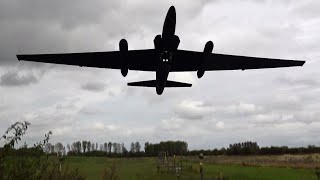 🇺🇸 Impressive Quick U2 Takeoff at RAF Fairford [upl. by Seleta]