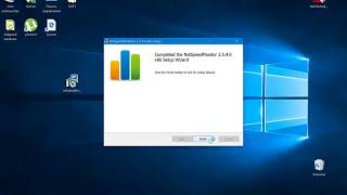 Как установить на панель задач индикатор скорости интернета для Windows 10 NetSpeedMonitor [upl. by Etta184]