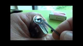 302 Vachette French Euro Cylinder Picked Open [upl. by Ahsilyt]