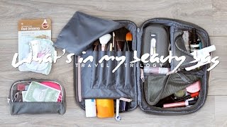 Whats in my Travel Beauty Bag  Travel Trilogy [upl. by Ulphia]