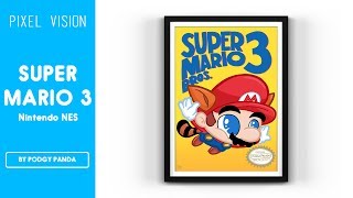 Super Mario 3 3 Hour Speed Painting [upl. by Ahselrac756]